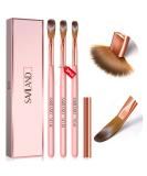 Saviland 3PCS Acrylic Nail Brush Set - Size 8/10/14 Kolinsky Acrylic Nail Brushes for Acrylic Application  Pink Handle Professional Acrylic Powder Brushes for Nails Extension & 3D Nail Carving A1-3PCS Acrylic Nail Brush ... - Buy Online on SooperMarket.com