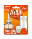 Glade PlugIns Refills Air Freshener Starter Kit - Pumpkin Spice Scented Essential Oils for Home & Bathroom | International Shipping Available - Buy Online on SooperMarket.com