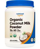 Nutricost Organic Coconut Milk Powder 2LB - Non-GMO & Certified Organic - Buy Online on SooperMarket.com