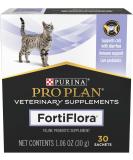 Purina Fortiflora Cat Probiotic Powder Supplement Pro Plan Veterinary Supplements Probiotic Cat Supplement - Buy Online on SooperMarket.com