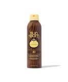 Sun Bum Original SPF 30 Sunscreen Spray |Vegan and Reef Friendly (Octinoxate & Oxybenzone Free) Broad Spectrum Moisturizing UVA/UVB Sunscreen with Vitamin E, Natural, 6 Fl Oz (Pack of 1) 6 Fl Oz (Pack of 1) SPF 30 - Buy Online on SooperMarket.com