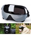 Ownpets Dog Goggles with Magnetic & Replaceable Lenses for UV, Wind, Dust, Snow Protection (Medium/Large Dogs) - Buy Online on SooperMarket.com