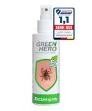 Green Hero tick spray reliably protects against ticks mosquitoes and mosquitoes 100ml tick protection with the well-fragrant active ingredient EC oil suitable for adults and children from the 6th month - Buy Online on SooperMarket.com