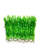 BEGONDIS Aquarium Decoration 14pcs Artificial Green Aquatic Plants Seaweed Plastic for All Fish and Pets - Buy Online on SooperMarket.com