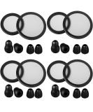 Stethoscope Spare Parts Kit - Replacement & Ear Tips Accessories (Black) - Buy Online on SooperMarket.com