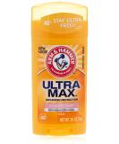 Arm And Hammer Ultramax Deodorant Antiperspirant Invisible Solid Powder Fresh - 2.6 Oz - Buy Online on SooperMarket.com