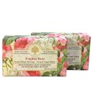 Wavertree & London English Rose (2 Bars)  7oz Moisturizing Natural Soap Bar  French -Milled and enriched with Shea Butter - Buy Online on SooperMarket.com