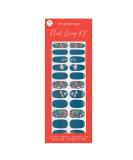 Studio Oh! Mushrooms Nail Wrap Kit - 22 Easy to Apply & Remove Designs in Various Colors - Nail Wraps for Any Outfit - Buy Online on SooperMarket.com