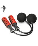 APLUGTEK Jump Rope - Adjustable Weighted Cordless Skipping Rope for Fitness - A-Red - Buy Online on SooperMarket.com