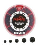 Paradox fishing rubber pearls set 3mm-8mm i 105 pieces i rubber pearls fishing stopper pearl for fishing pearl fishing accessories-perfect with rubber buttopper fishing - Buy Online on SooperMarket.com