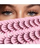 Manga Lashes 15mm 3D Japanese Wispy Spiky Eye False Eyelashes - 10 Pairs - Buy Online on SooperMarket.com