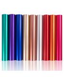 HTVRONT Matte Metallic Vinyl Permanent  9 PCS 12x12 Metallic Vinyl Sheets - Permanent Adhesive Vinyl for Cricut Machine & Silhouette Cameo - Buy Online on SooperMarket.com