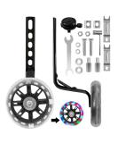 CycForge Support Wheels for Children's Bicycles - Bright Quiet Compatible with 12-20 Inch Bikes - Black - Buy Online on SooperMarket.com