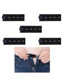 5PCS Adjustable Waist Extender Button Extenders - Black Elastic Waist Extension for Trousers, Pants, Shorts - Buy Online on SooperMarket.com