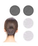iTYOOS 4 Pack Elastic Hair Nets Invisible Hair Net Bun Cover Elastic Edge Mesh Women Hair Nets Invisible Hair Nets for Women Hair Nets for Ballet for Dance Ballet Wig Catering Bun and Hair Fixing - Buy Online on SooperMarket.com