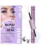 Buy Bond and Seal Lash Glue - 10ml Waterproof Strong Hold for DIY Lash Extensions | 72 Hours Long Lasting | House of Lash Clusters - Buy Online on SooperMarket.com