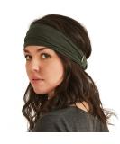 Japanese Style Headband Bandana - Large Khaki Head Wrap for Men and Women by Casualbox - Buy Online on SooperMarket.com