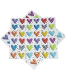 HEKU 100 Hearts Napkins - 3-Ply Absorbent & Perfect for Special Occasions | 33x33cm International Shipping Available - Buy Online on SooperMarket.com