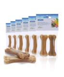 Nobleza 100% Natural Beef Chewing Bones for Small Dogs - 12 Pieces High Protein Dog Treats (7.6cm) - Buy Online on SooperMarket.com