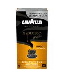 Lavazza Espresso Lungo Capsules | Floral & Aromatic Nespresso Compatible | 10 Capsules (56g) - International Shipping Available - Buy Online on SooperMarket.com