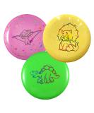 Dino Discs Disc Golf Starter Set for Children - Ultra Lightweight Disc Golf Set for Kids with Putter, Driver, and Midrange Disc - Buy Online on SooperMarket.com