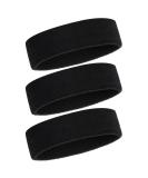 Onupgo welding tape headband men & women - 3 pieces / 6 pieces / 12 pieces sports headbands moisture transport Athletic cotton terry welding tape sweat -absorbing headband 3 black - Buy Online on SooperMarket.com