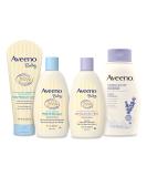 Aveeno Baby Mommy & Me Daily Bathtime Gift Set including Baby Wash & Shampoo, Calming Baby Bath & Wash, Baby Moisturizing Lotion & Stress Relief Body Wash for Mom, Soap-Free, 4 items - Buy Online on SooperMarket.com