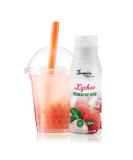 The Inspire Food Company Original Fruit Syrup For Bubble Tea Mix - 300ml | Lychee Syrup For Bubble Tea Boba Tea Smoothies Slushes & Ice-Blended | 100% Vegan Glutenfree Lychee 300 ml - Buy Online on SooperMarket.com