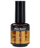 Mia Secret Luxury UV Top Coat Gel, For Natural Nails Soak Off, No Color, 0.5 Ounce - Buy Online on SooperMarket.com