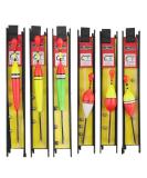 Hezhou 6 pieces Fishing Pozen Set fishing poses fishing swims set with a sink fishing cord and hook (5# 7# 9#) for peacefish trout eel pikeperch ideal for lake river Bach pond - Buy Online on SooperMarket.com