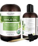 Velona Amla Oil  100% Pure and Natural Carrier Oil Cold Pressed Hair Growth - 4 oz - Buy Online on SooperMarket.com
