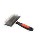 Paw Brothers Slicker Dog and Cat Grooming Brush for Professional Pet Groomers - Easy To Use - Comfortable - Removes Long and Loose Hair Extra Long Hard Pin - Buy Online on SooperMarket.com