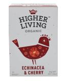 Higher Living Organic Echinacea & Cherry 15 Bags (Pack of 4) - Buy Online on SooperMarket.com