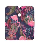 Buy Blueangle Palm Leaf Flamingo Barber Cape | Waterproof Hair Cutting Cape for Home & Salon - 55x65 Inch - Buy Online on SooperMarket.com