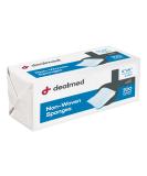 Dealmed Non-Woven Gauze Sponges - 200 Count, 4-Ply, 4x4 Inch All-Purpose Non-Sterile Gauze Pads, Highly Absorbent Dental Gauze Wound Care Product for First Aid Kit/Medical Facilities (1 Pack) 4x4 Inch (1 Pack) - Buy Online on SooperMarket.com