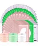 9 Rolls Eyelash Extension Tape with 60 Pairs of Under Eye Gel Pads - Breathable Fabric Lash Tape for Eyelash Extensions - Beauty Tool Set - Buy Online on SooperMarket.com