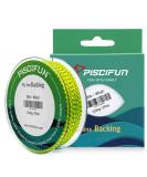 Piscifun Braided Fly Line Backing 20lb/100yd - Orange/White/Fluorescent Yellow - Strong and Durable - Buy Online on SooperMarket.com