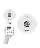 Popl XL NFC Smart Business Card Sticker | Share Contact Info & Social Media Instantly | iPhone & Android Compatible | NFC Tap & QR Scan | White - Buy Online on SooperMarket.com