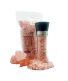 200 g Grinder+1 Kg Refill Bag 100% Pure Pink Himalayan Rock Salt (Coarse) Natural Premium Quality Unrefined Vegan Gluten Free Table Salt Pink 200 g Grinder+1 Kg Refill Bag - Buy Online on SooperMarket.com