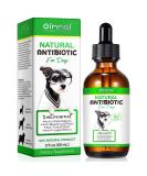 Dog Health Supplement Drops for Allergy Relief, Skin Itch, Kennel Cough, UTI & Ear Infection - Multivitamin Bacon Flavor - 2 Fl Oz - Buy Online on SooperMarket.com