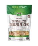 NOW Foods, Organic Crystallized Ginger Slices, Low-Sodium, Sulfur-Free, Preservative-Free and Non-GMO, 16-Ounce (Packaging May Vary) 12 Ounce (Pack of 1) Slices - Buy Online on SooperMarket.com