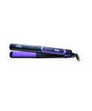Nicky Clarke Frizz Control Straightener Ionic Technology Tourmaline Ceramic Plates 5 Heat Settings up to 230 C Suits All Hair Types Fast Heat Up 360 Swivel 2m Salon Cable Black & Purple - NSS236 - Buy Online on SooperMarket.com