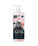 Bugalugs 2 in 1 Cat Shampoo & Conditioner. Cleansing nourishing and conditioning for all cat hair. Papaya & Coconut calming scent. For all cats and kittens. cat & kitten grooming (500ml Shampoo) - Buy Online on SooperMarket.com