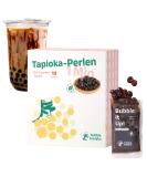 Bubble barista bubble tea instant tapioka pearl set (10x packs) - finished boba tapioca bubbles for bubble tea to make yourself - boba pearls finished for home & mix together - Buy Online on SooperMarket.com