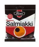 Fazer Super Salmiakki (80g bag) - Buy Online on SooperMarket.com