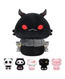 Mewaii 14'' Mothman Mushroom Plush Pillow Squishy Toy - Black Moth 14 Inch - Buy Online on SooperMarket.com