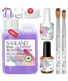 SAVILAND EMA Odorless Monomer Acrylic Liquid - 4 oz Nail Monomer for Acrylic Powder Premium Nail Brush & Gel - Best Acrylic Nail Kit for Manicurists - Buy Online on SooperMarket.com