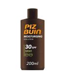Piz Buin Moisturising Sun Lotion SPF30 200ml (Pack of 1) 200 ml (Pack of 1) SPF30 - Buy Online on SooperMarket.com