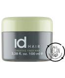 ID Hair Creative Fiber Wax - Strong & Flexible Hold Matte Finish - 100ml - Perfect for Short to Medium Hair - Buy Online on SooperMarket.com