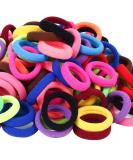 120 Pcs Baby Hair Ties, Cotton Toddler Hair Ties for Girls and Kids, Multicolor Small Seamless Hair Bands Elastic Ponytail Holders(15 Colors ) - Buy Online on SooperMarket.com